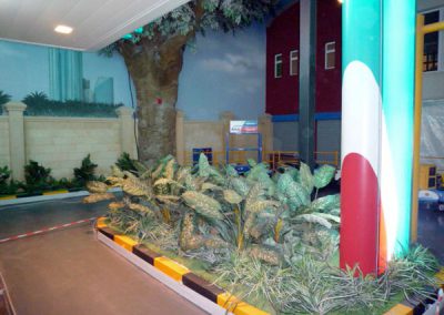 artificial plants kidzania dubai