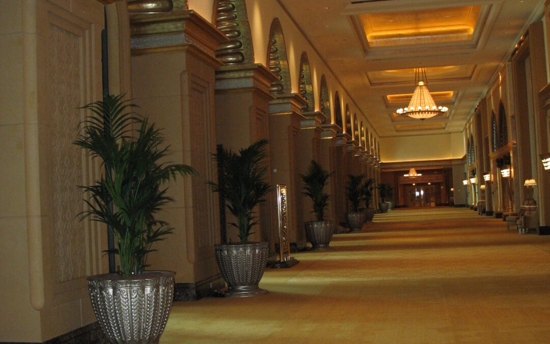 Hydroculture Plants Enhance Hotels In A Unique Way | Emirates Palace Hotel