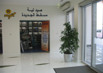 Dubai Rashid Hospital Hydroculture Plants Designer Plant Pots