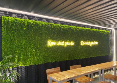DGW Moss Wall with Text