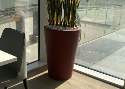 Artificial Plants, Customized GRC Plant Pots