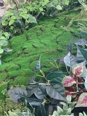 interior-designer-17 Indonessian Embassy Artificial Green Plant Wall