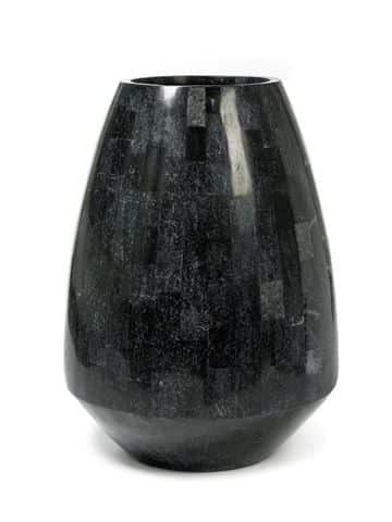 faktor black plant pot